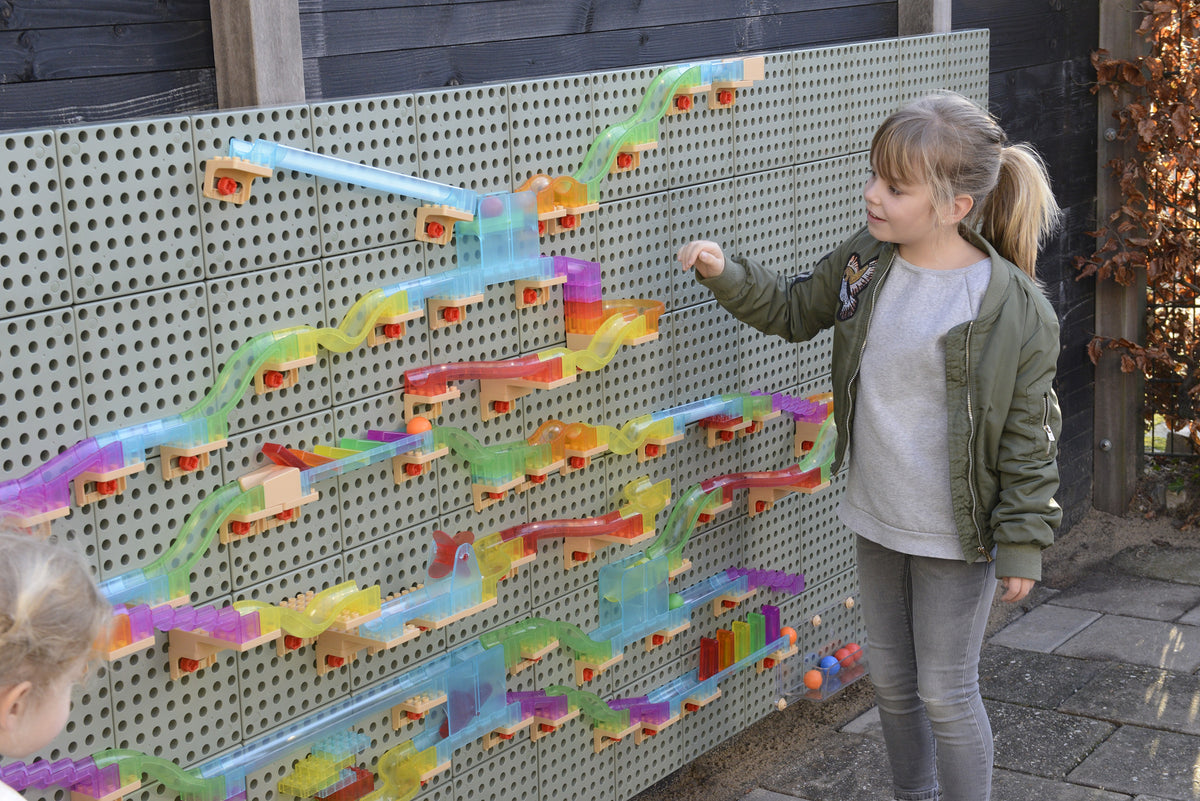 Masterkidz Byggesæt Kuglebane Til Stambræt 63 Stk.