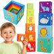 Образователна играчка Classic World Magic Box Blocks Puzzle Tower Box