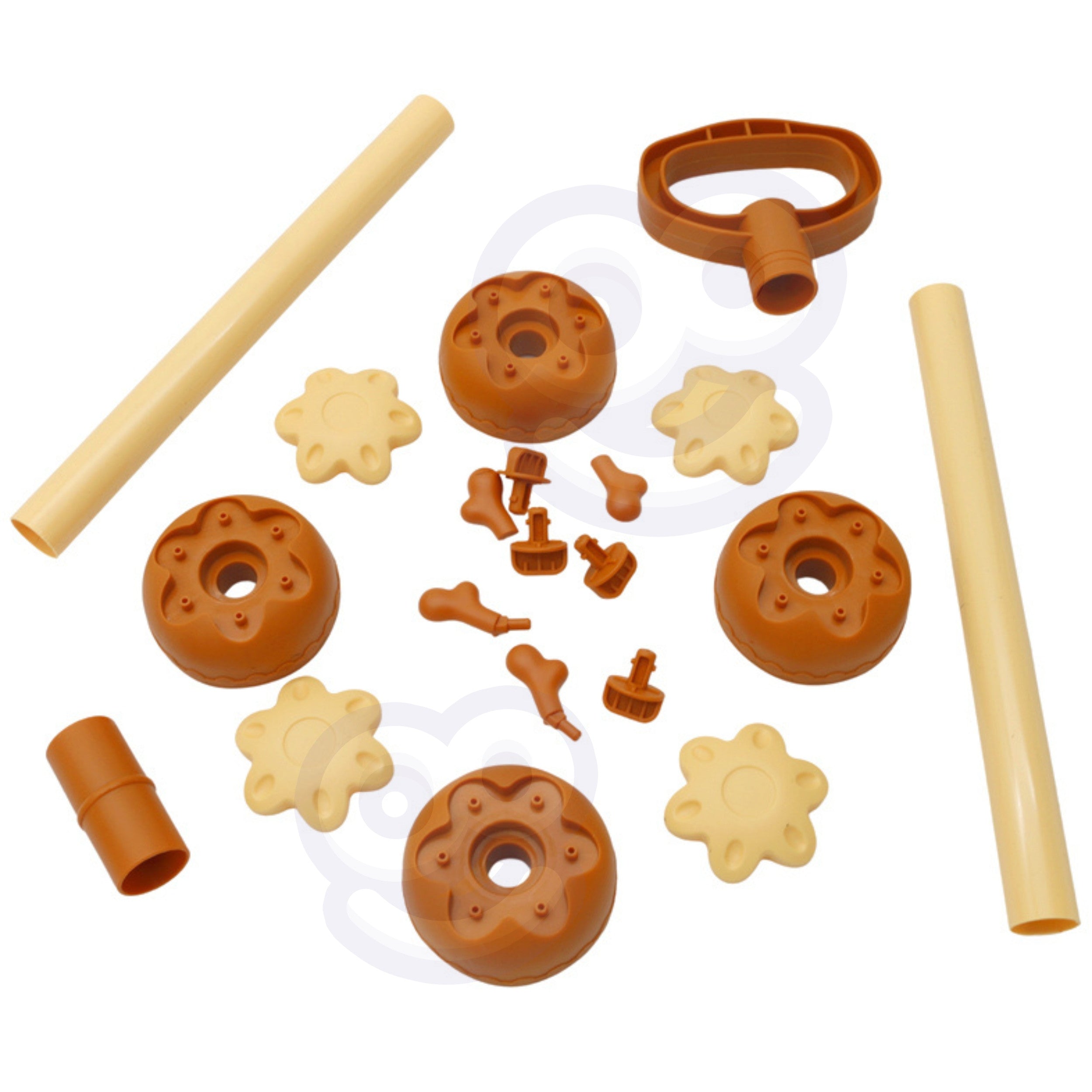 Máquina de burbujas 2 en 1 Woopie Giraffe Pusher para niños