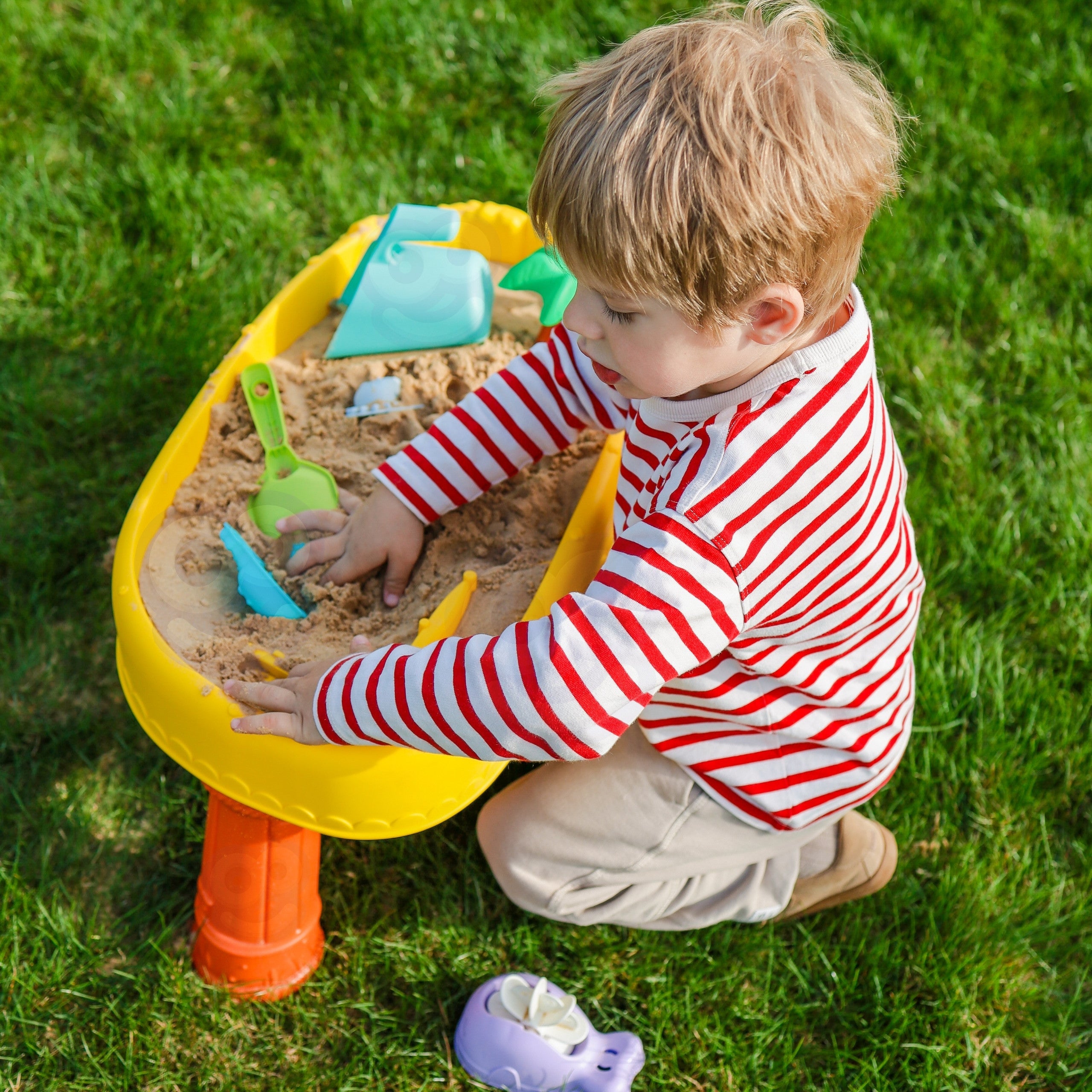 Woopie Water Table 2v1 Sandbox Pirate Ship 8 Acc.
