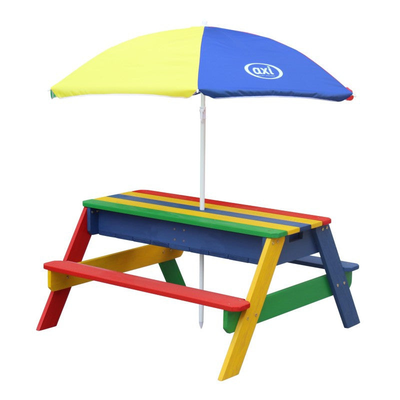 Axi Colorful Table With Umbrella