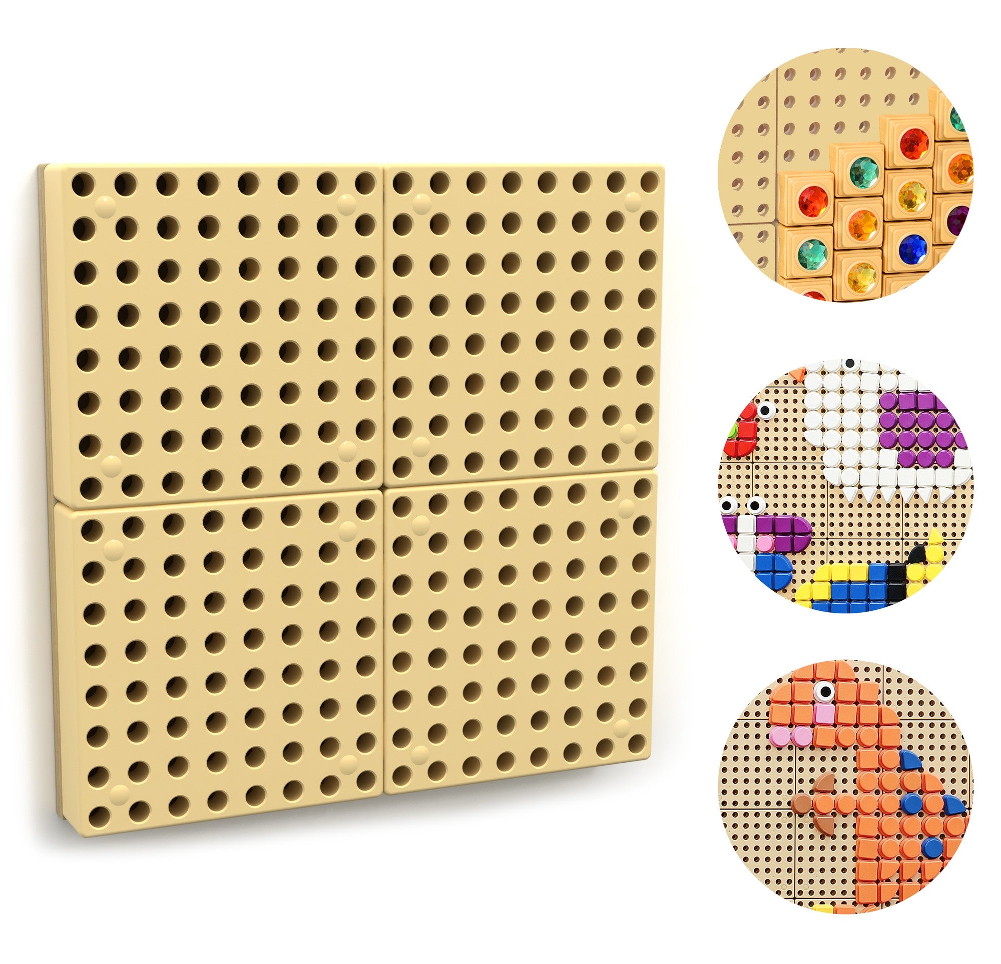 Masterkidz Stem Creative Science Board Wandpaneel + Montagepaneel 40 X 40 (cm)