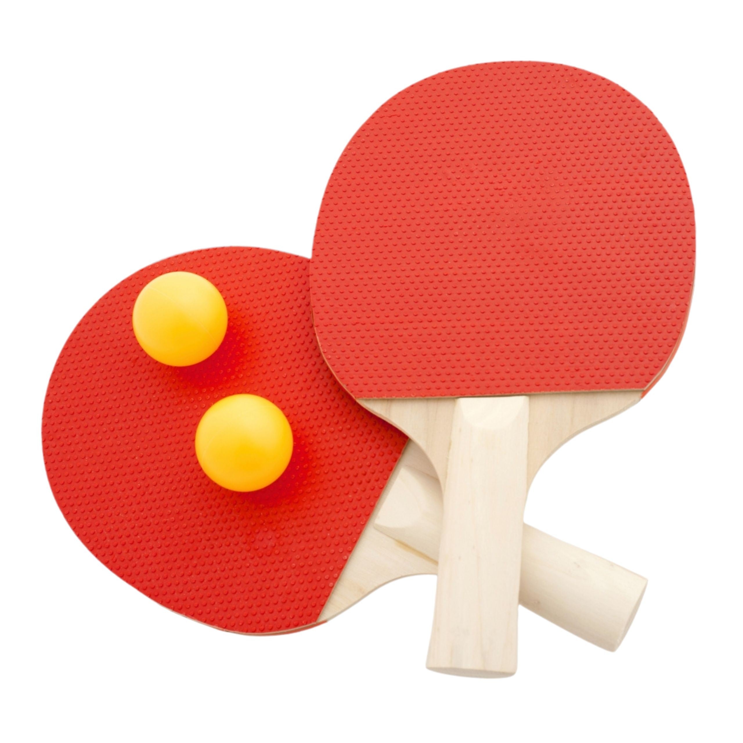 Súprava pingpongových rakiet na stolný tenis Woopie + 3 loptičky