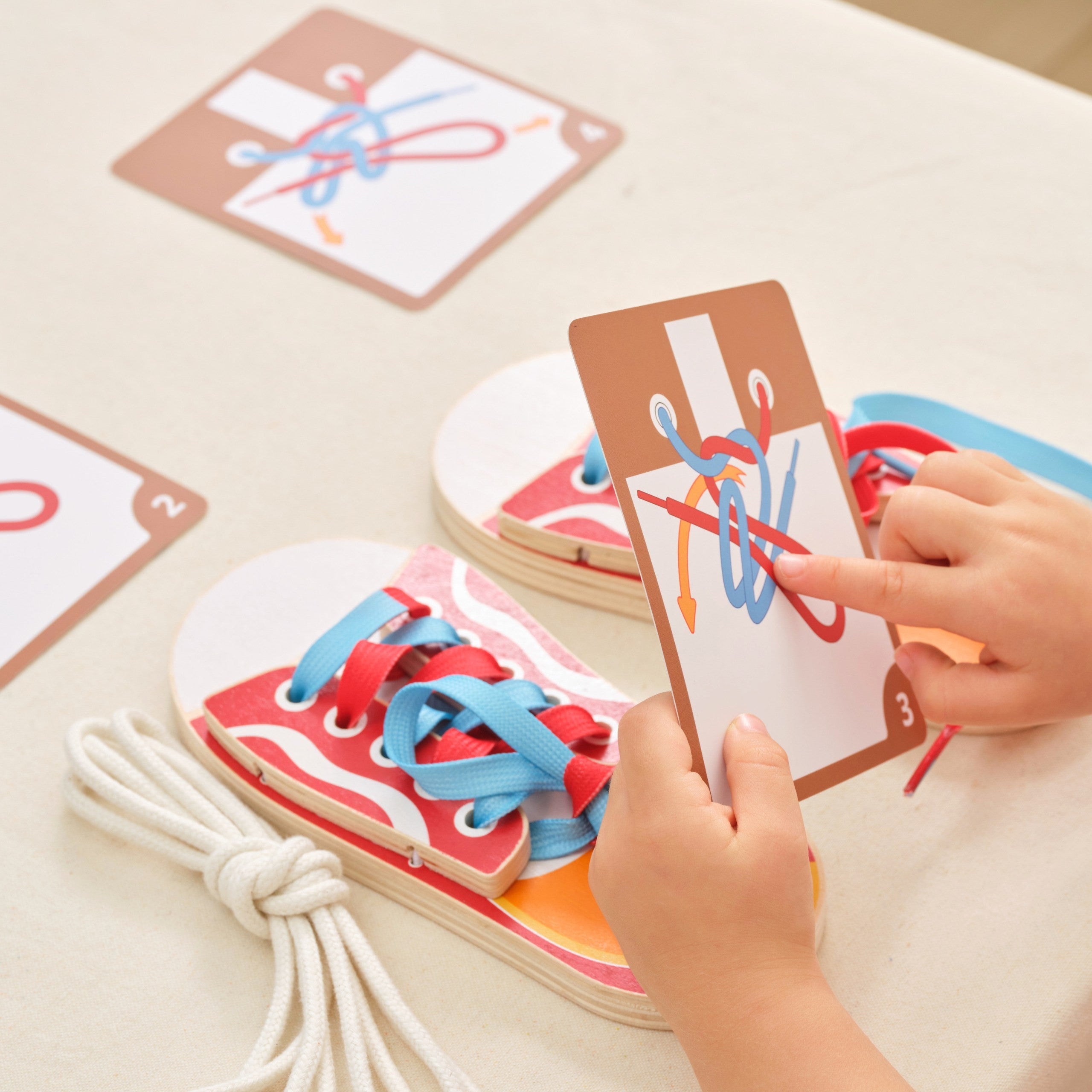 Viga Learning To Lace Shoe Bows Laces 3+