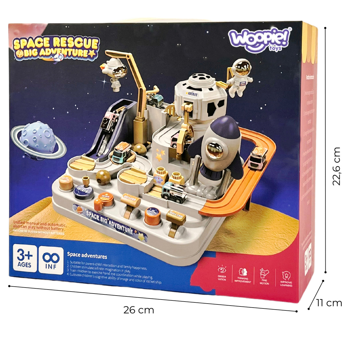 Woopie Interactive Car Hinderbane Astronaut's Space Adventure