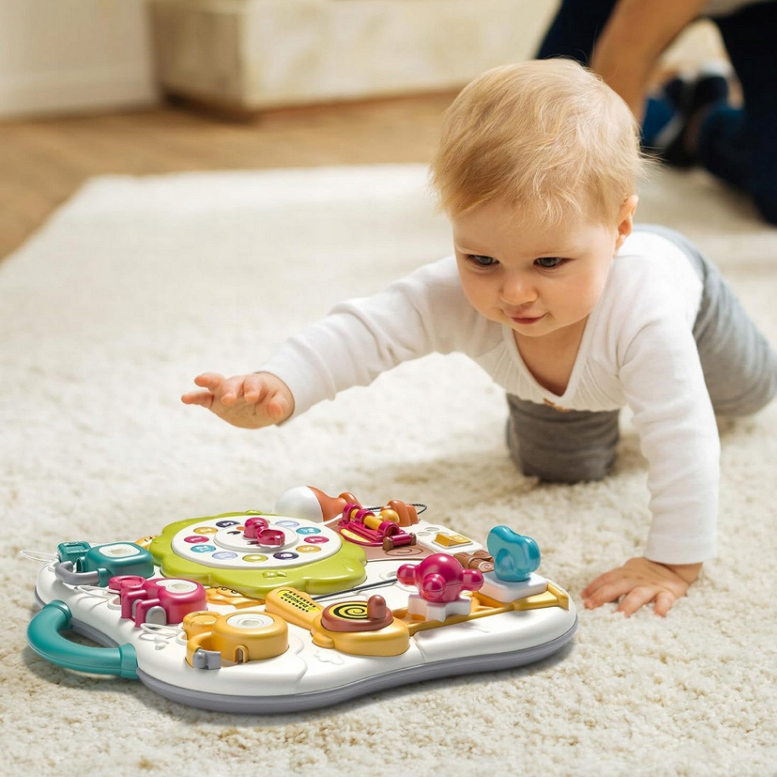 Манипулативна сензорна интерактивна дъска Woopie Montessori за малки деца