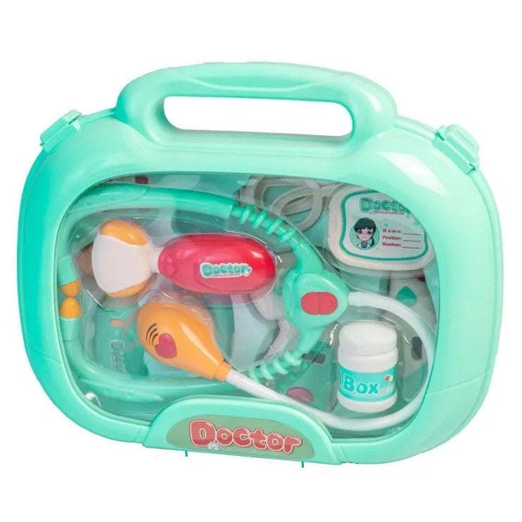 Woopie Medical Set Little Doctor Dottore in valigia Suono leggero + ACC.
