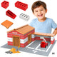 Woopie Fire Station Building Brick Construction Set 178 Pcs. Building Bricks