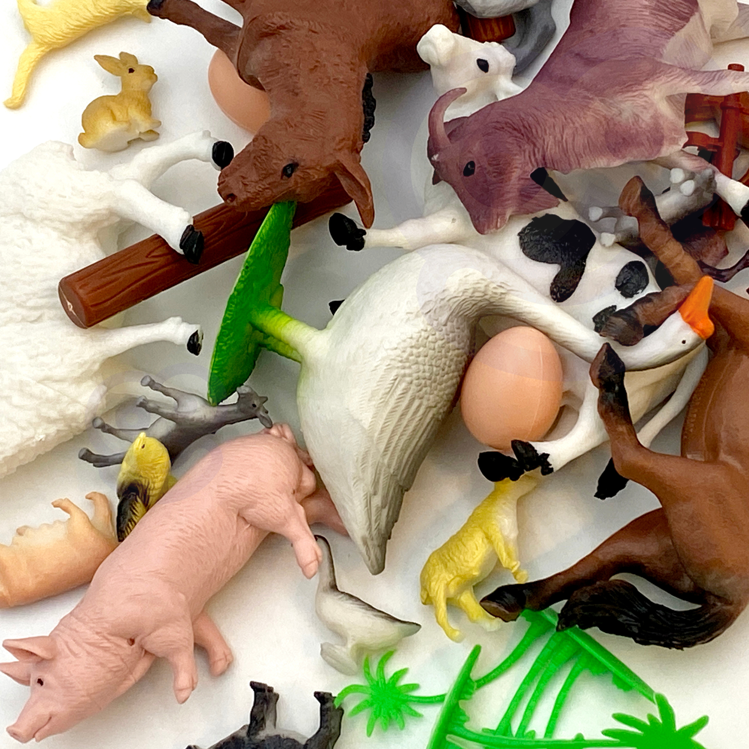 Woopie Set Of Farm Animals Figures 34 Pcs.