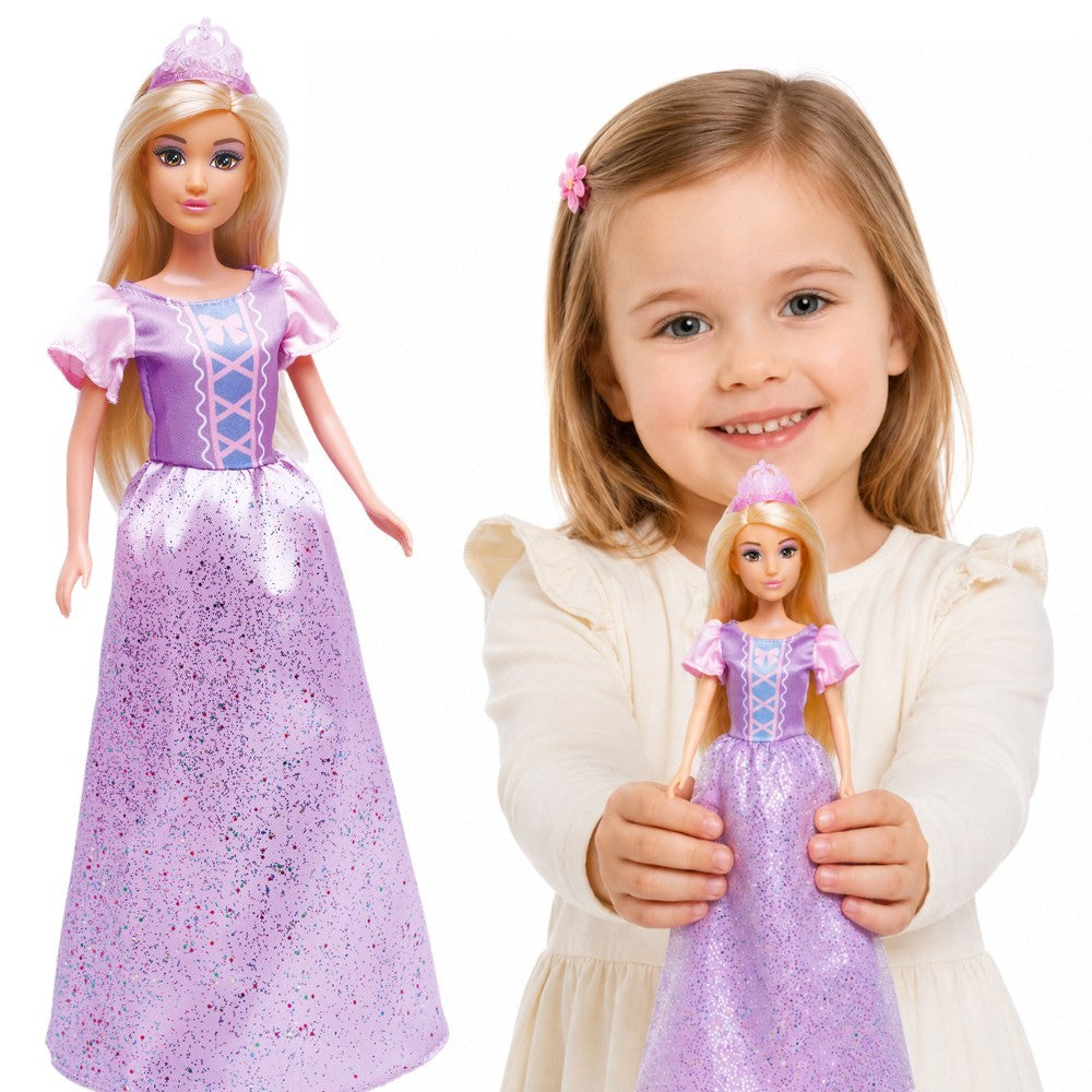 Woopie Royal Lily Modepuppe, schöne Prinzessin mit Krone