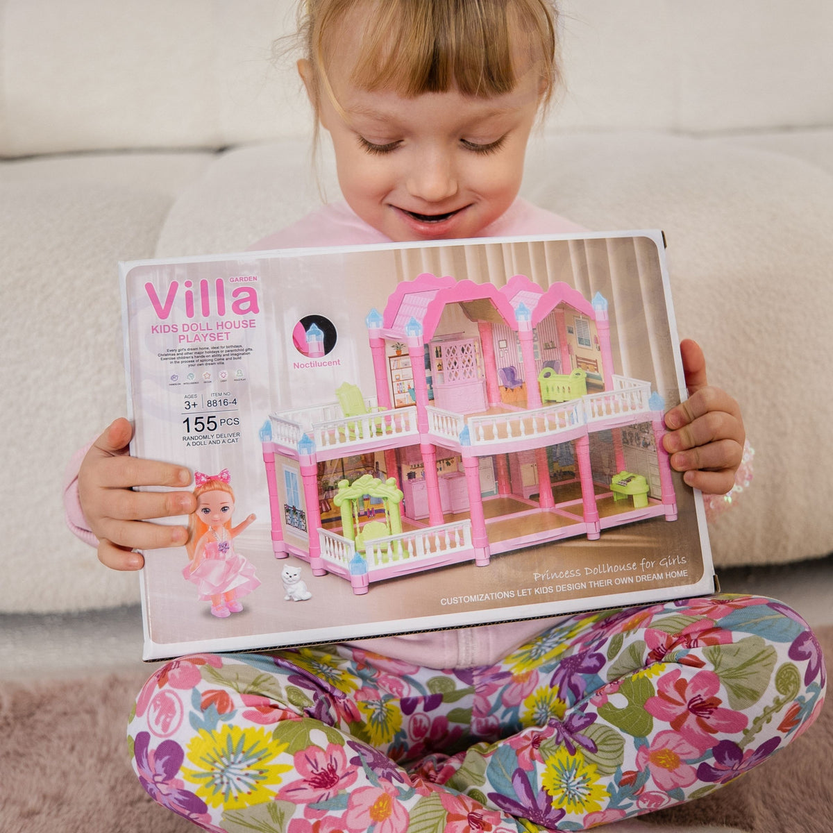 Woopie Dollhouse Trädgårdsvilla 156 st.