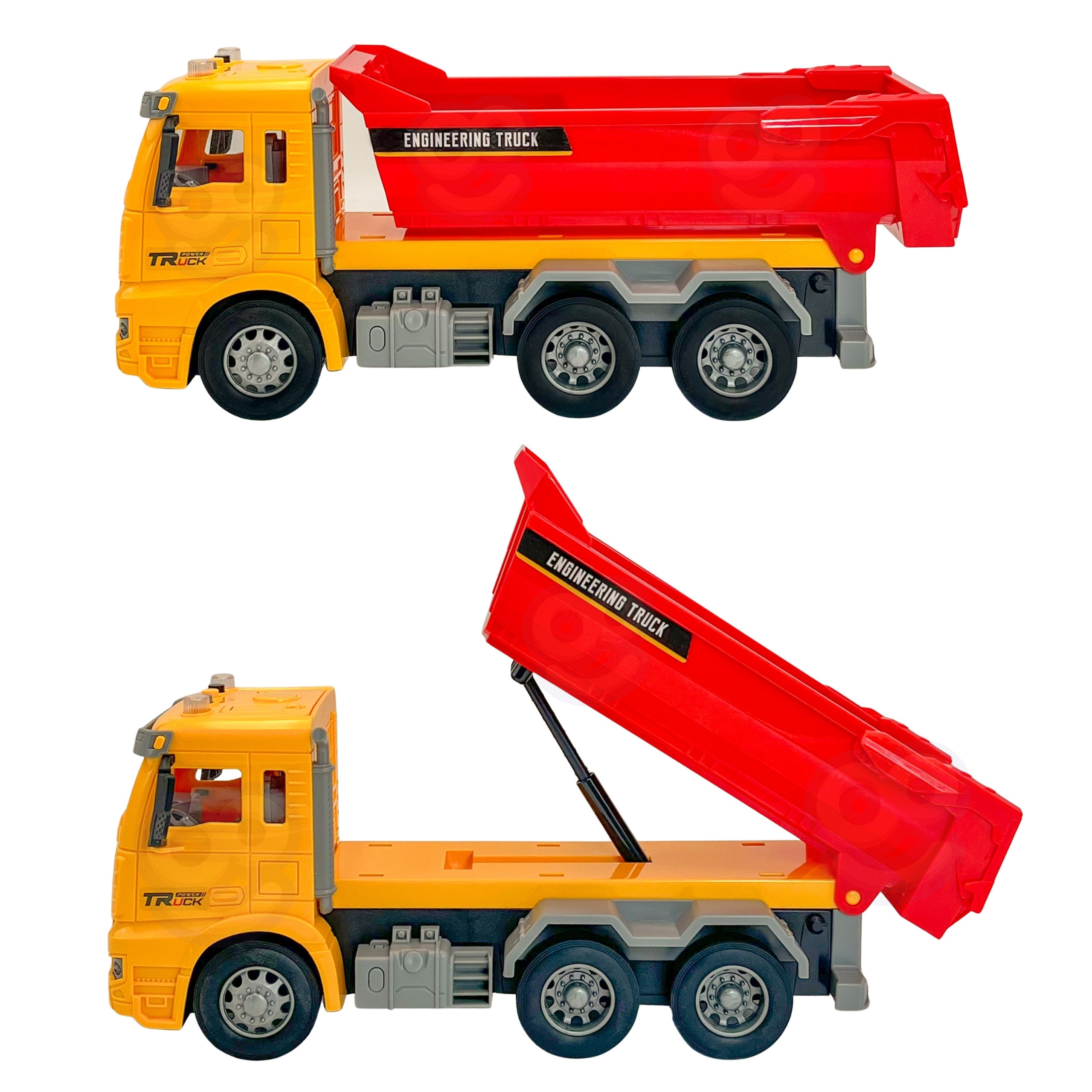 Woopie 1:12 konstruktion dumper med lys- og lydeffekter
