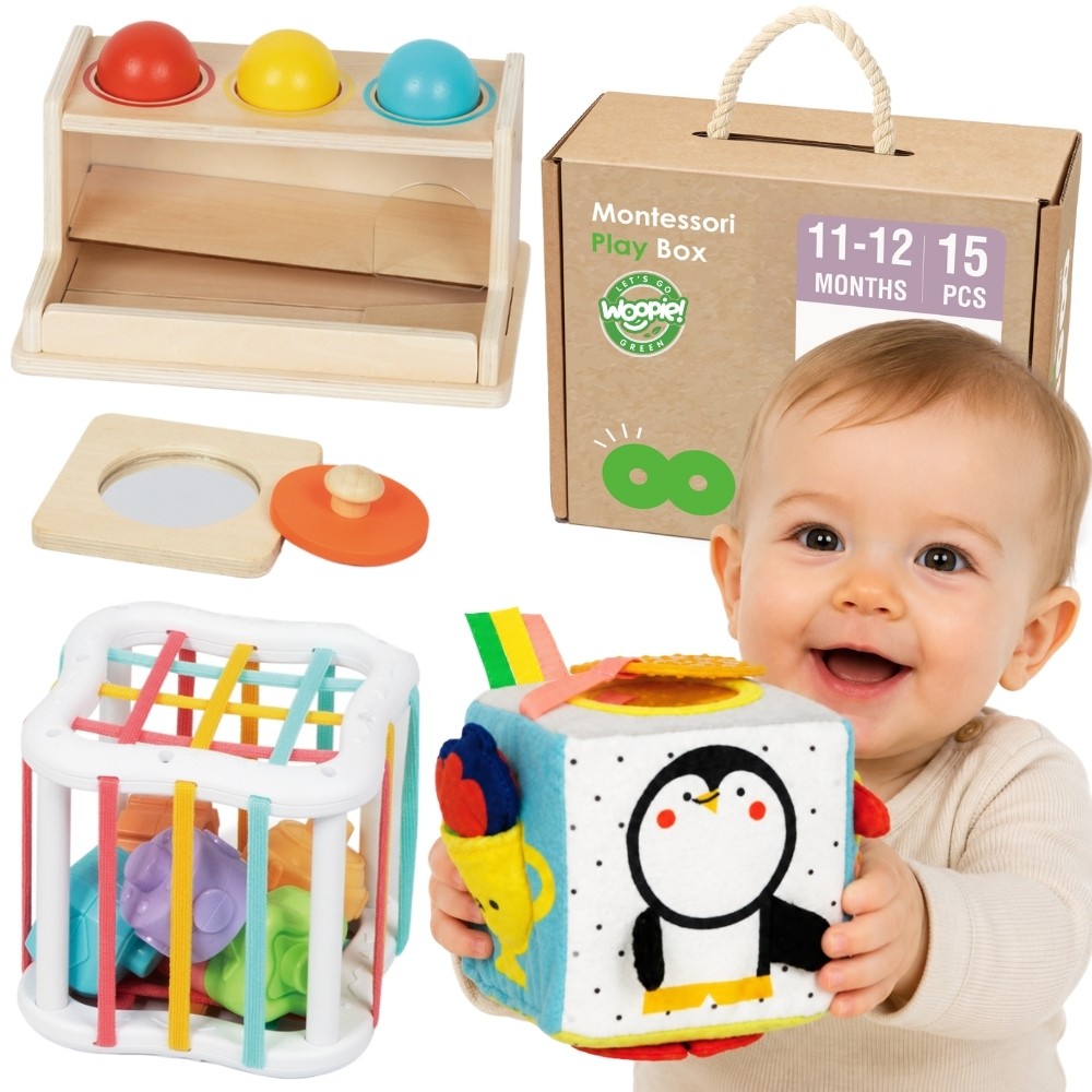 Woopie Green Box 5in1 Montessori Educational 11-12m Fsc