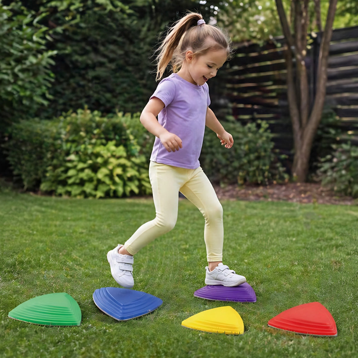 Woopie Sensory Stones Balance Training Protišmykové 6 ks.