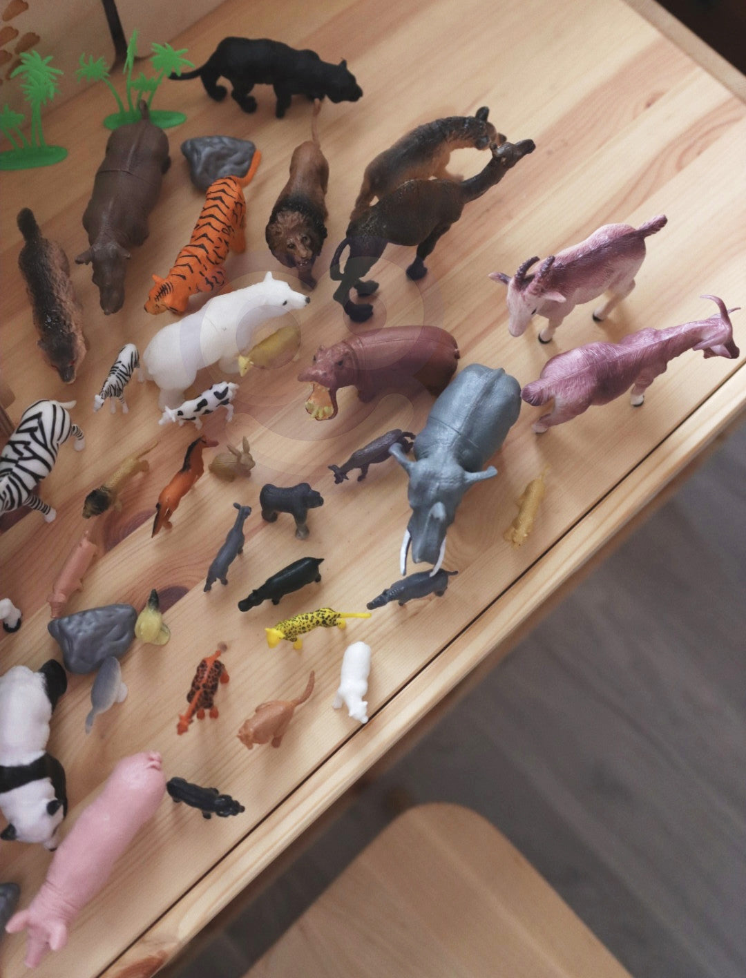 Woopie Set Dierenfiguren Xxl 58 St.