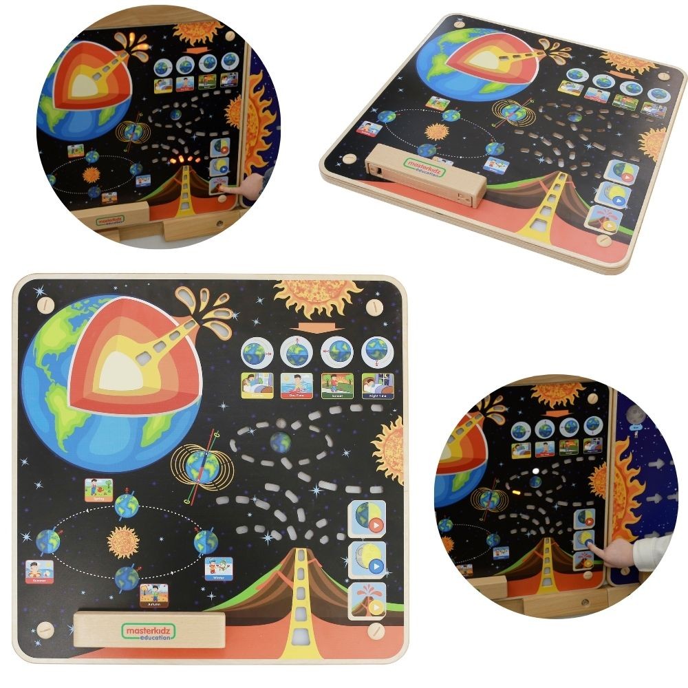 Masterkidz Montessori Earth Educational Board