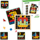 Tooky Toy Drewniane mozaikowe puzzle Montessori