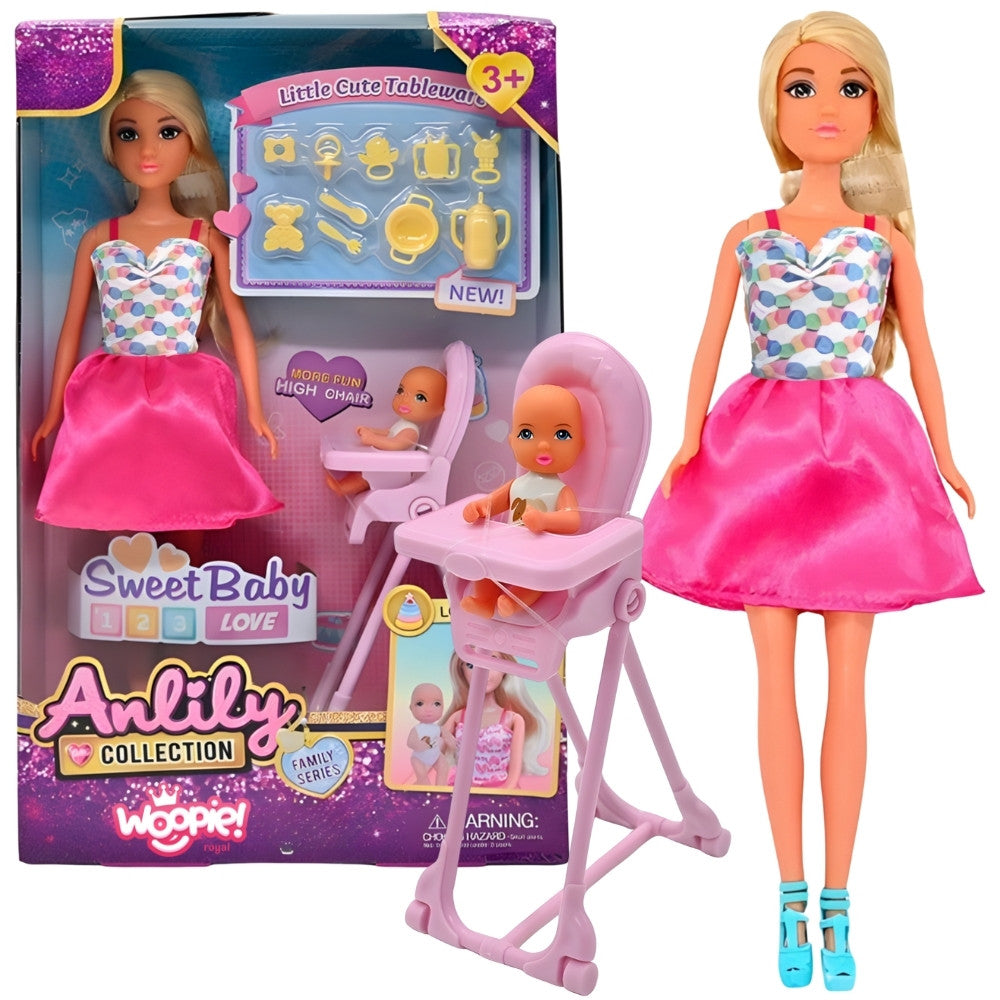 Комплект аксесоари за столче за хранене Woopie Royal Lily