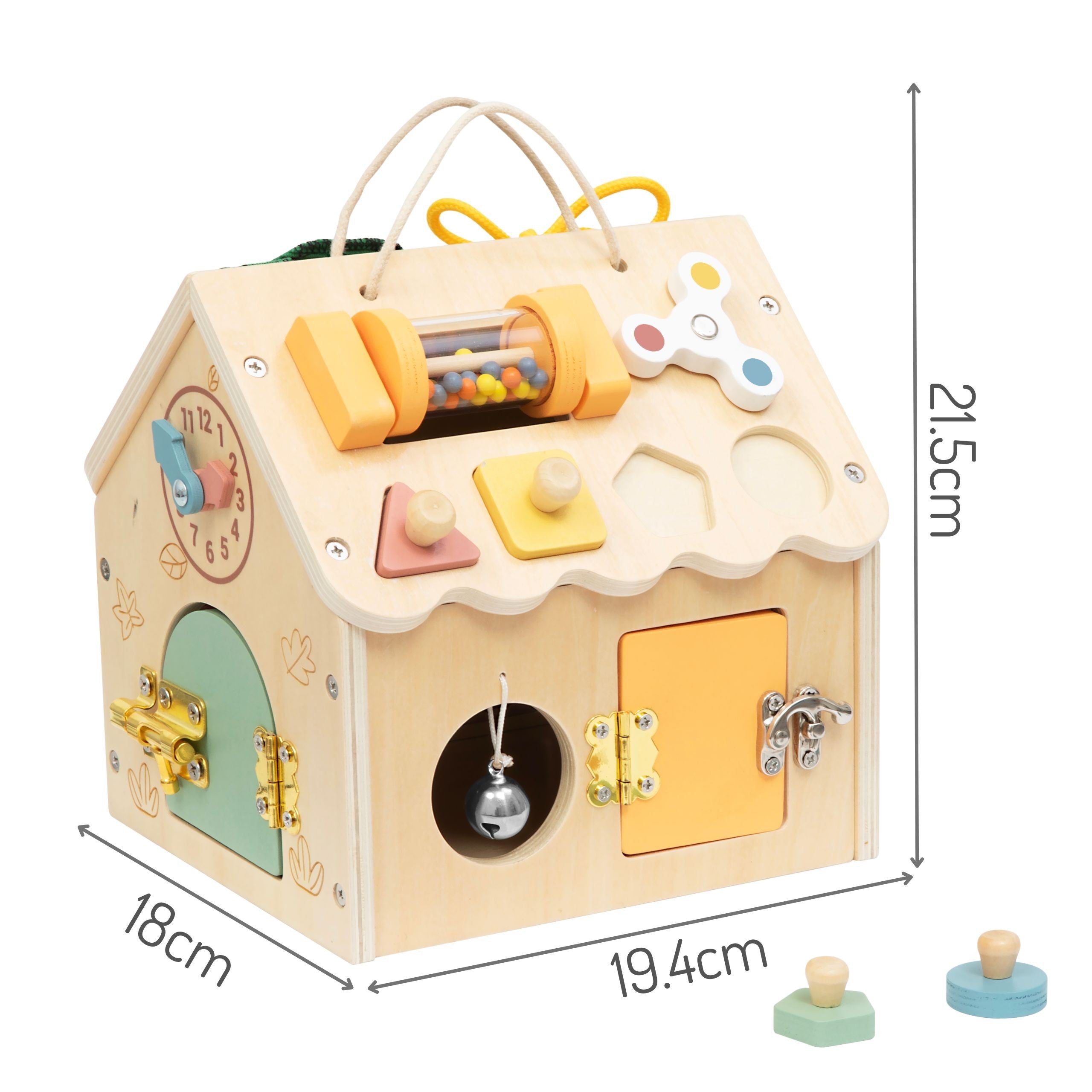 Casa di manipolazione in legno Tooky Toy