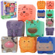 Пъзел Woopie Baby Sensory Blocks Animals Squeeze Puzzle + Sound 6 бр.