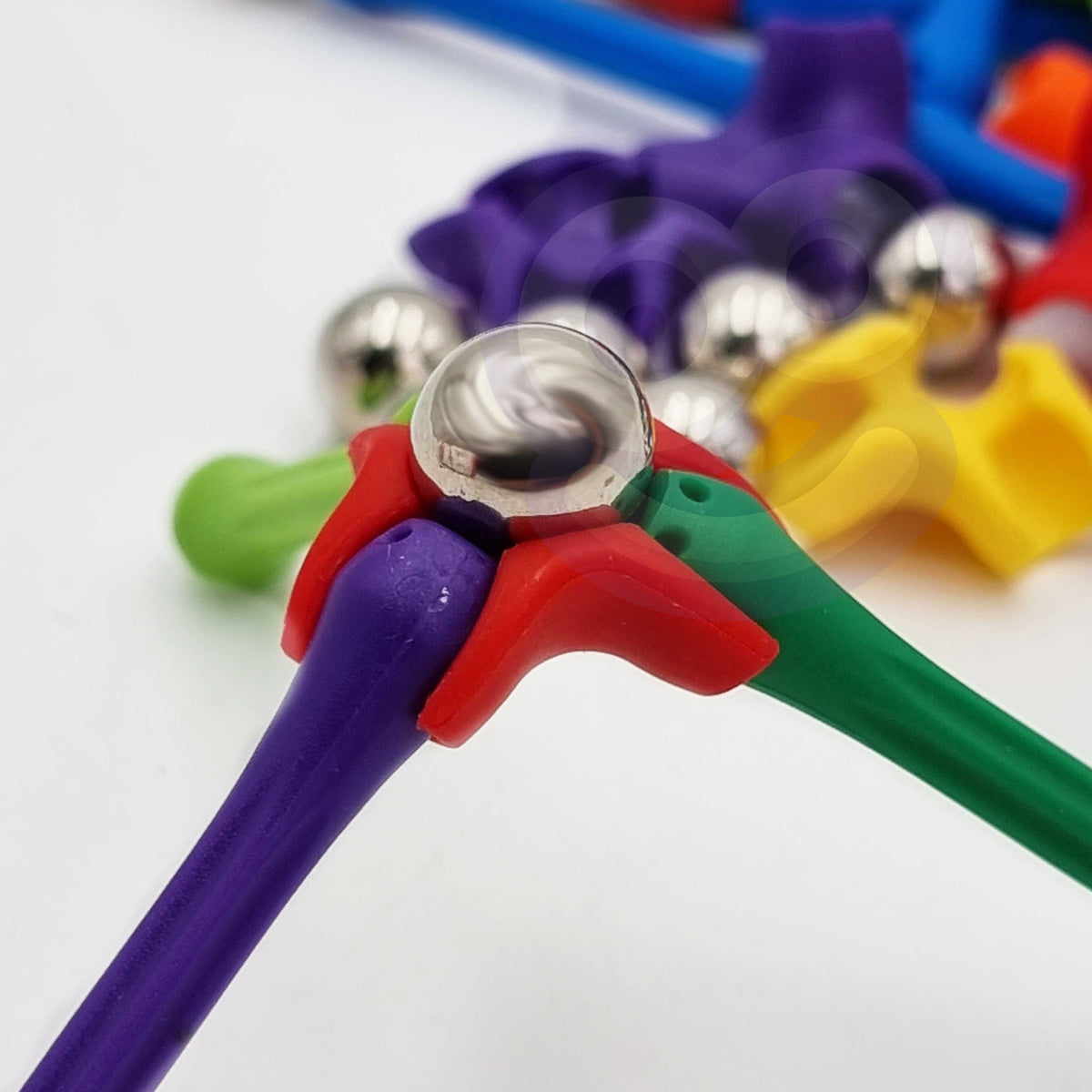Woopie Magnetic Construction Blocks Creative Puzzle 70 Stk.