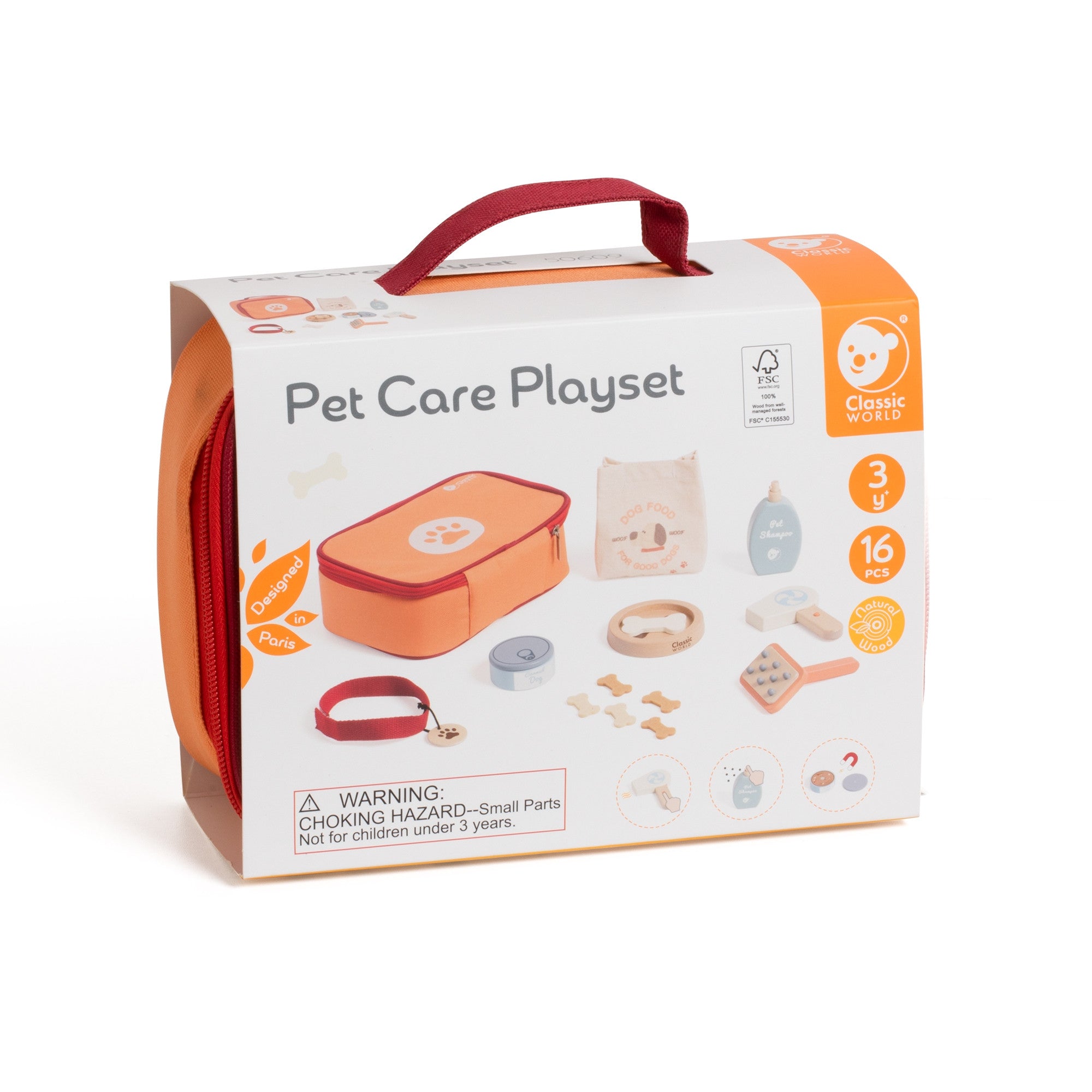 Classic World Kit De Cuidado Portátil Para El Cuidado De Nuestras Mascotas Veterinario