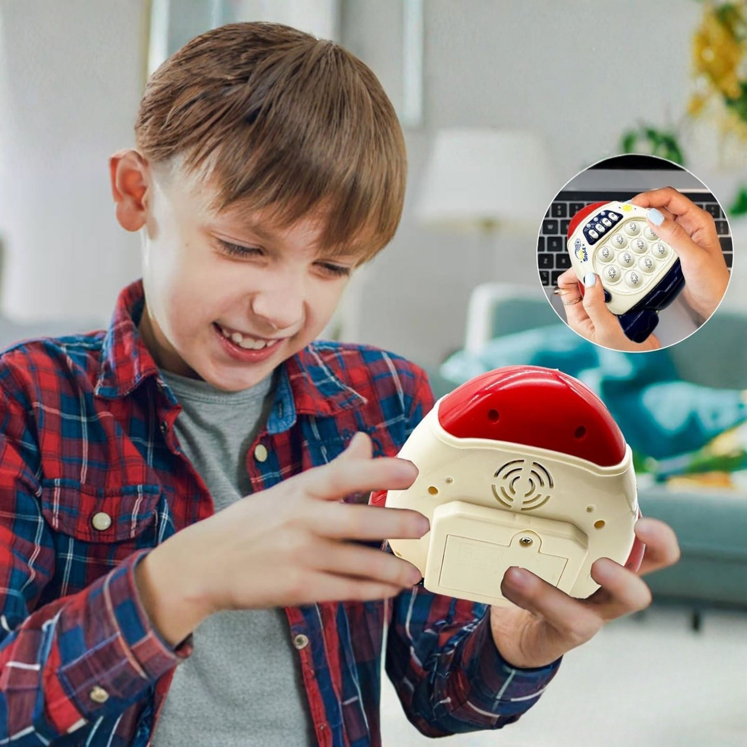 Woopie Pop It Електронна антистрес аркадна игра Red