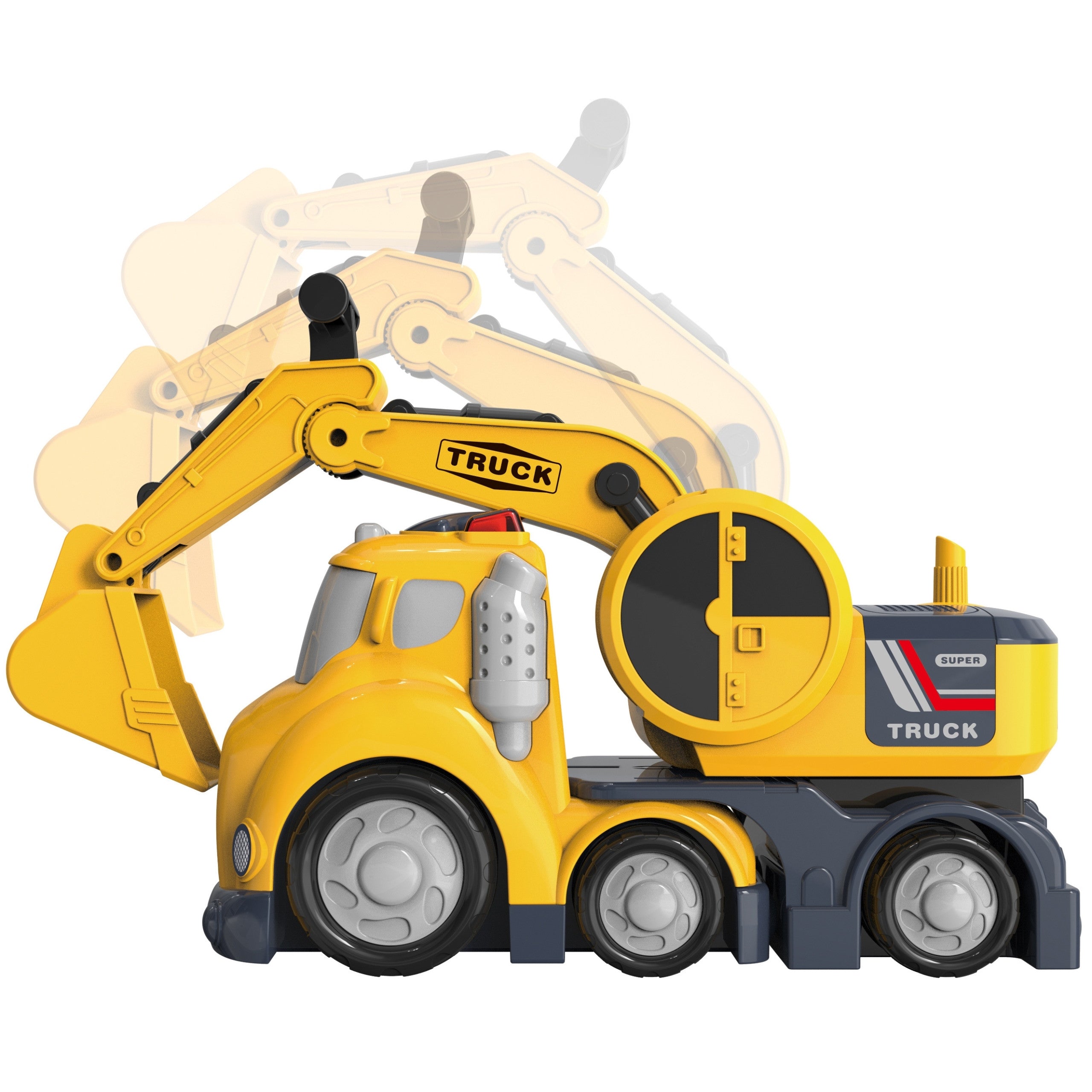 Woopie Excavator City Truck Sound- und Lichteffekte