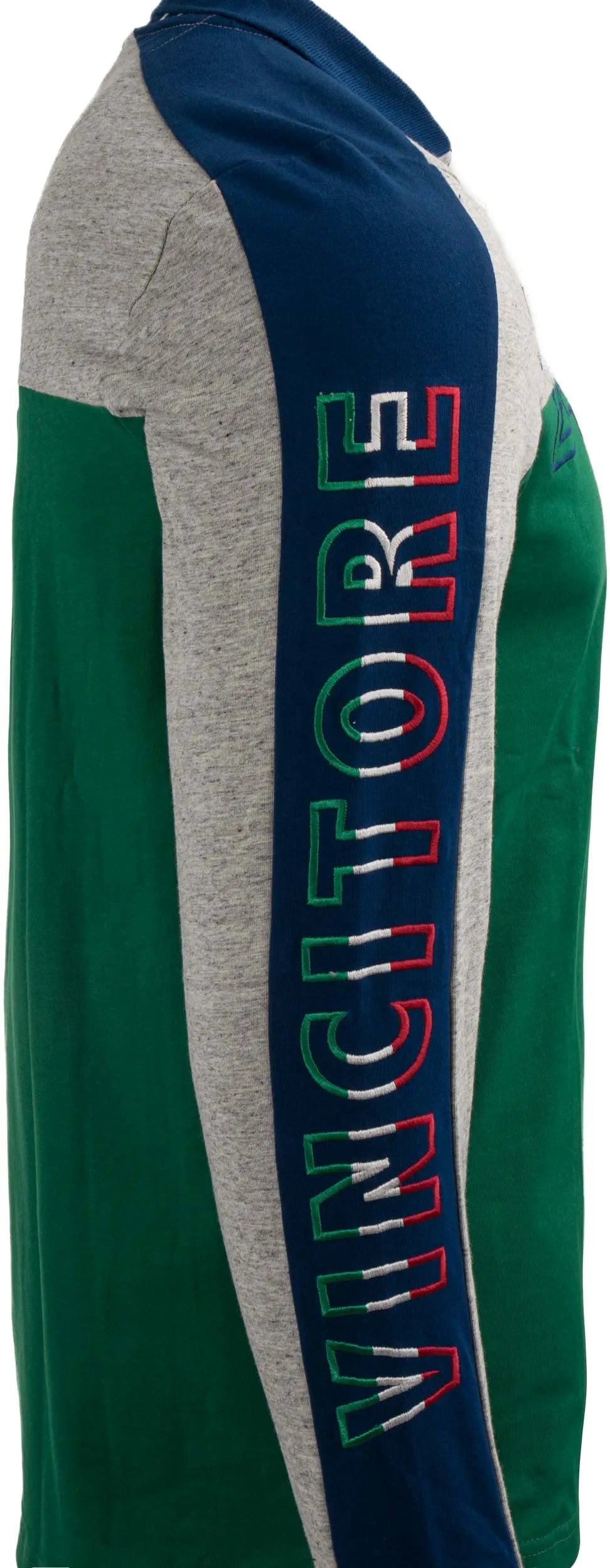 T-shirt Homme State Of Art Rugbyshirt Colorblocking Heavy Jersey Vert