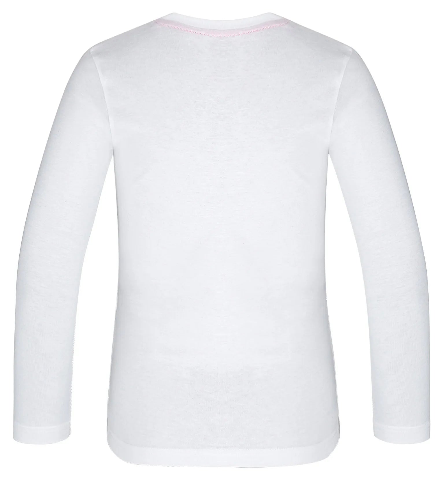 T-léine lúb leanaí bíseach bán 128