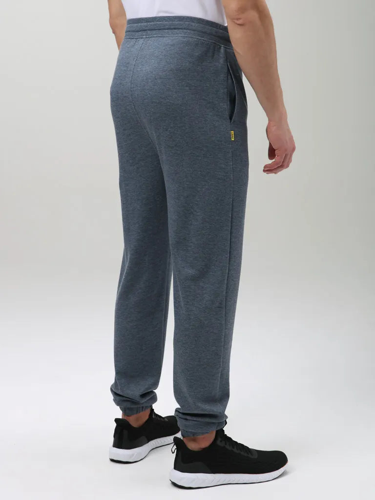 Męskie spodnie dresowe loap ecrad ciemnoniebieskie niebieskie s