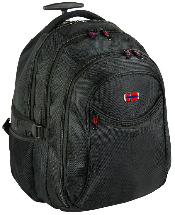 New Rebels Trolley Driver Pro Wheeled Backpack Black