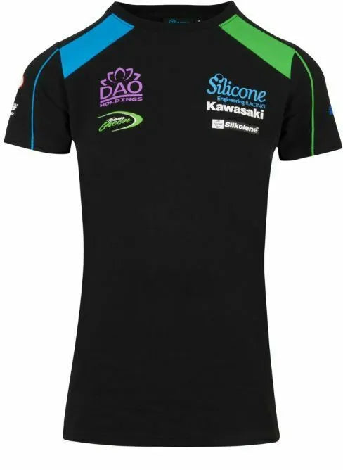 Kawasaki T-Shirts Damen Schwarz