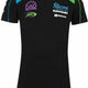 Kawasaki T-shirts Damsvart