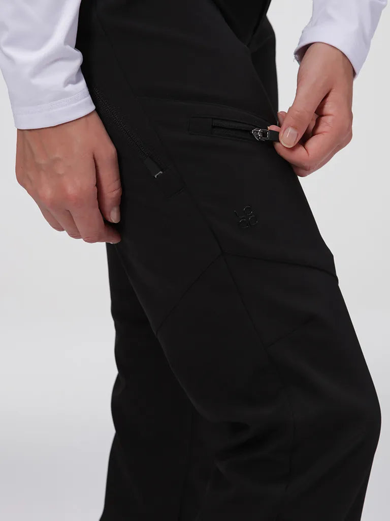 Damen Softshellhose Loap Lupjana Schwarz