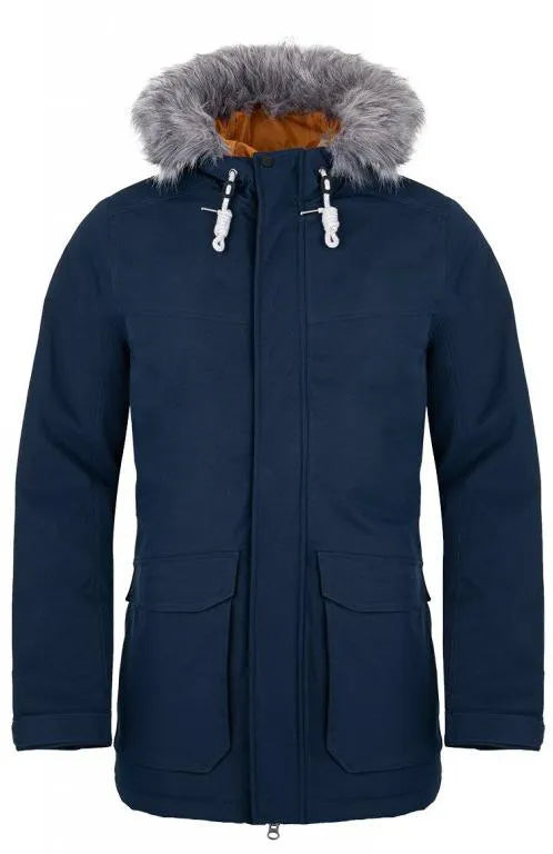 Heren winterjas Loap Narvic blauw