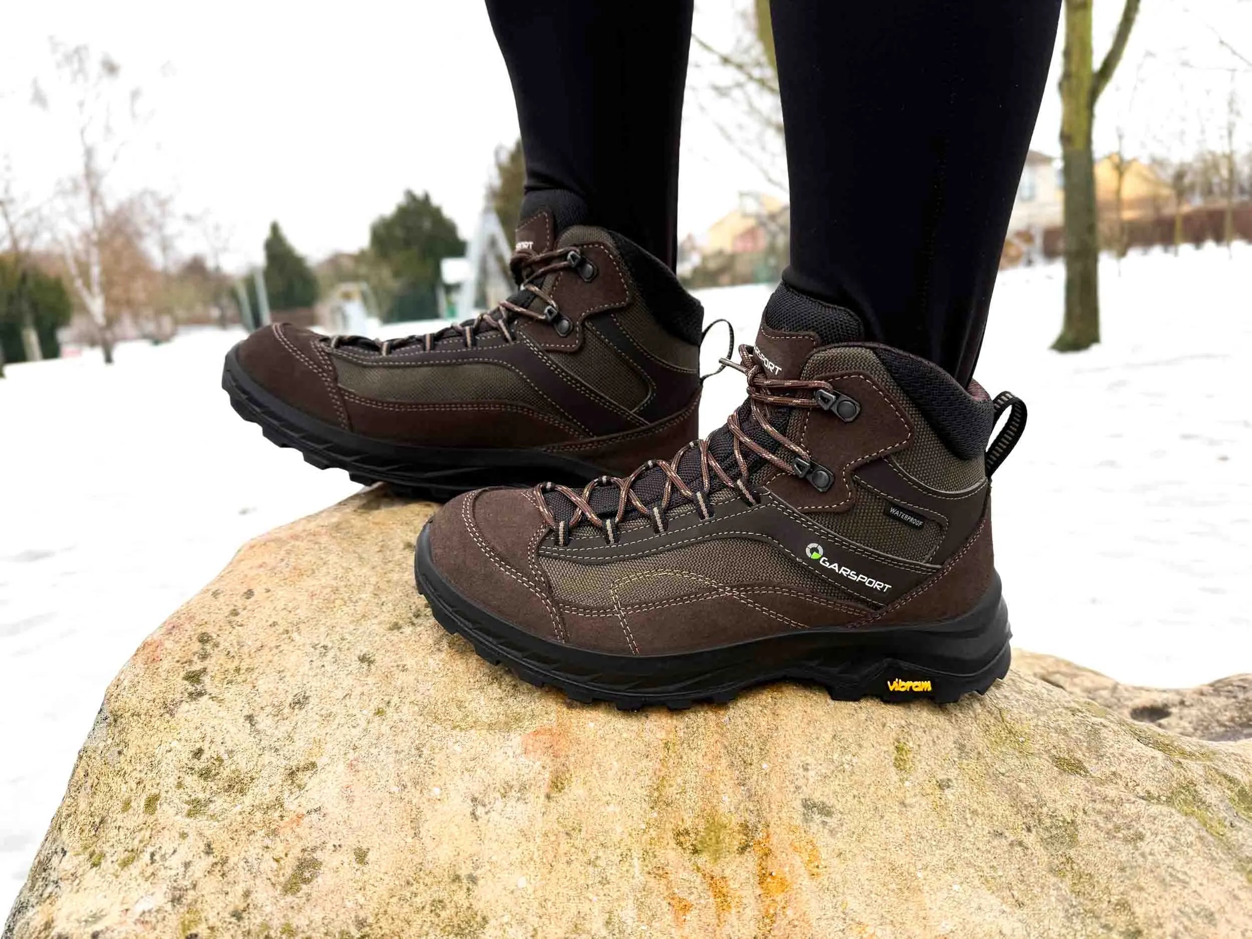 Trekking Boots Garsport Avereau Mid Waterproof Brown