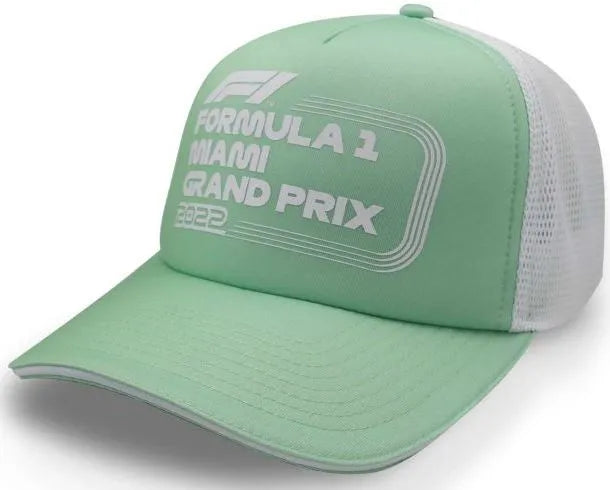 Casquette F1 Miami Grand Prix Vert Pistache