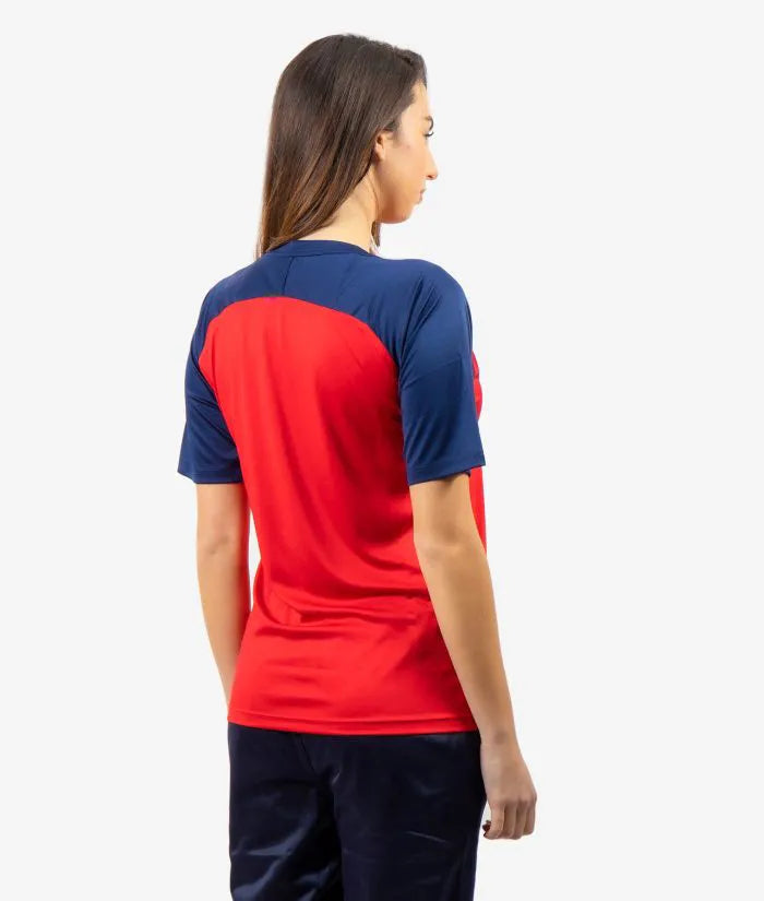 Sport-T-Shirt Givova Capo Rot-Marinerot 2xl