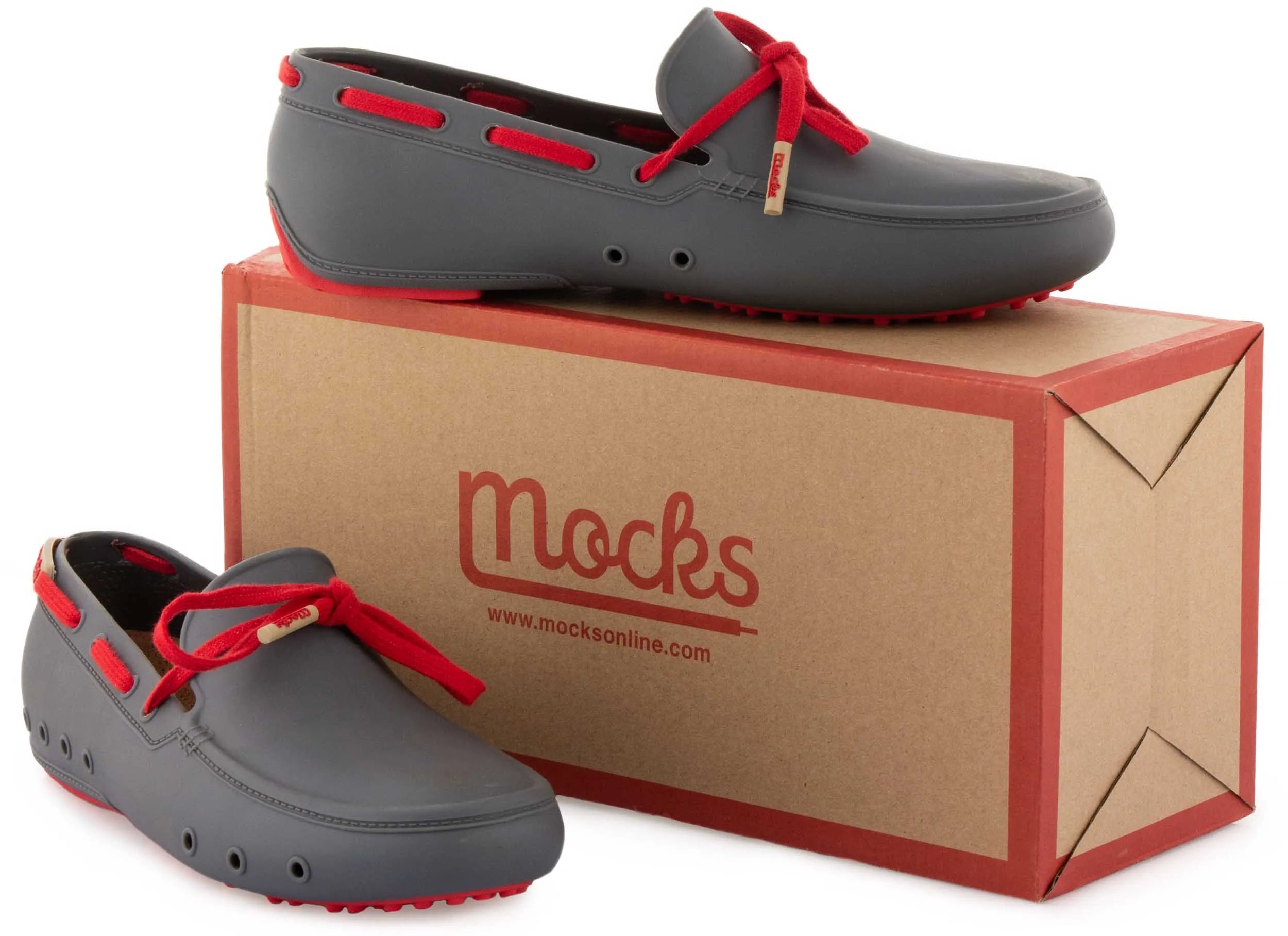 Scarpe estive unisex finte grigie