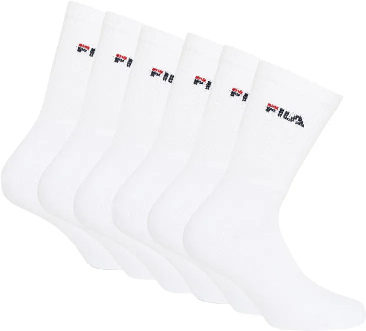 Sokken fila tennissokken 6-balenie unisex s Wit Wit 35-38