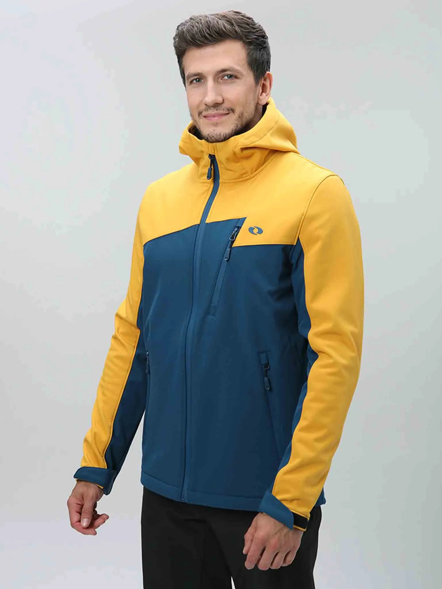 Chaqueta Softshell Hombre Loap Lurad Amarillo