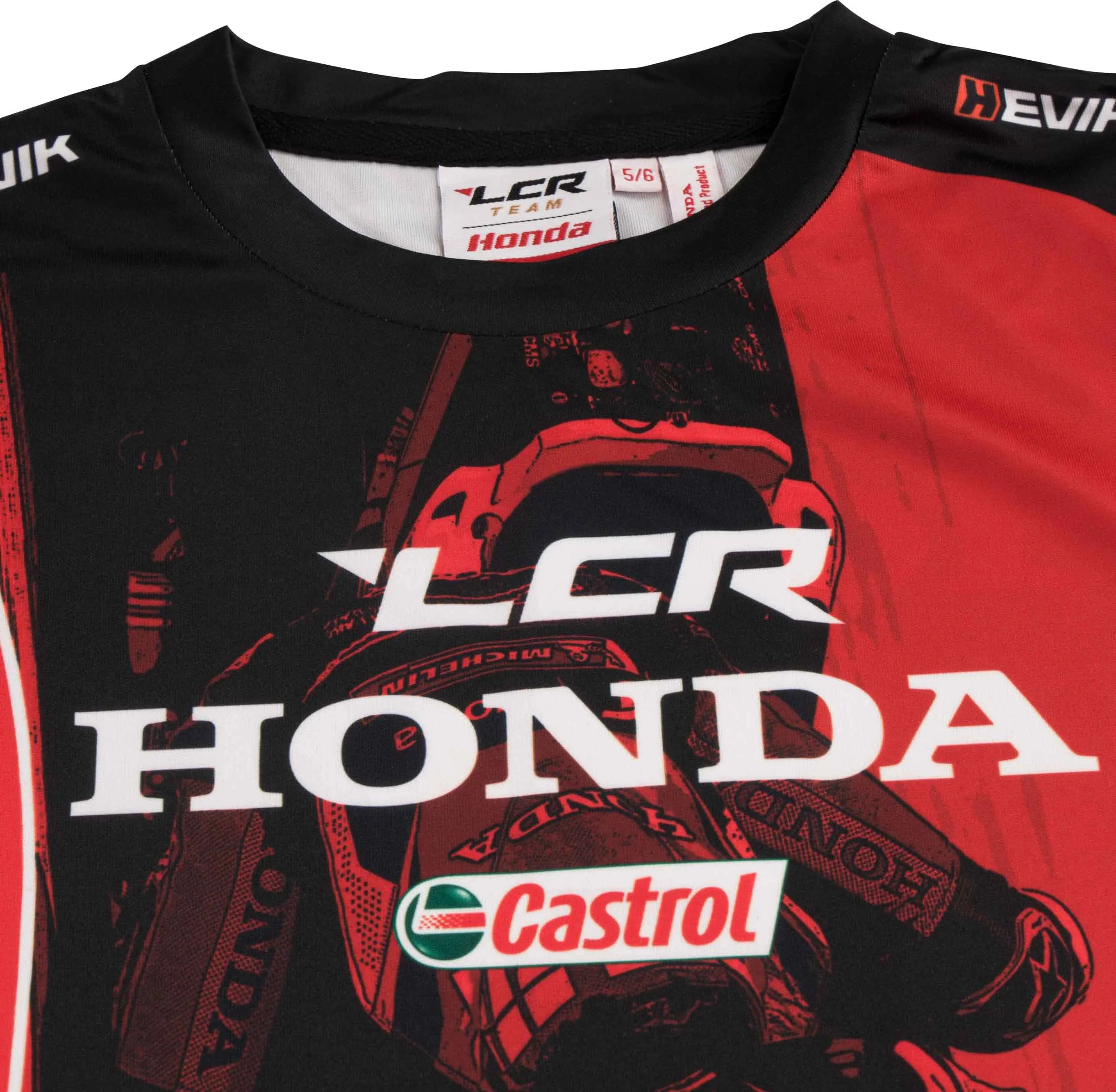 Honda 20 Lcr Kinder T-Shirt Schwarz