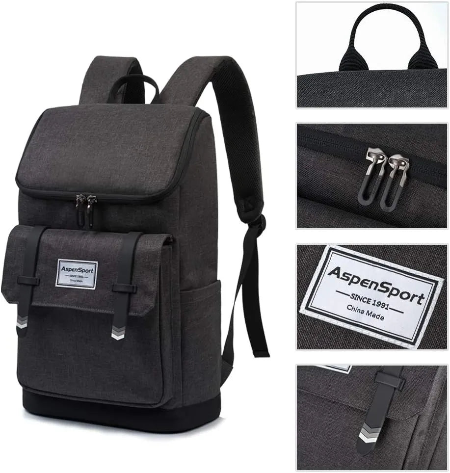 Aspensport Sac à dos 18 L Gris Foncé