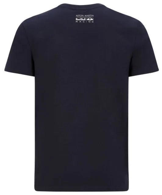 Red Bull Mænds Racing Team Grafisk T-shirt Marineblå