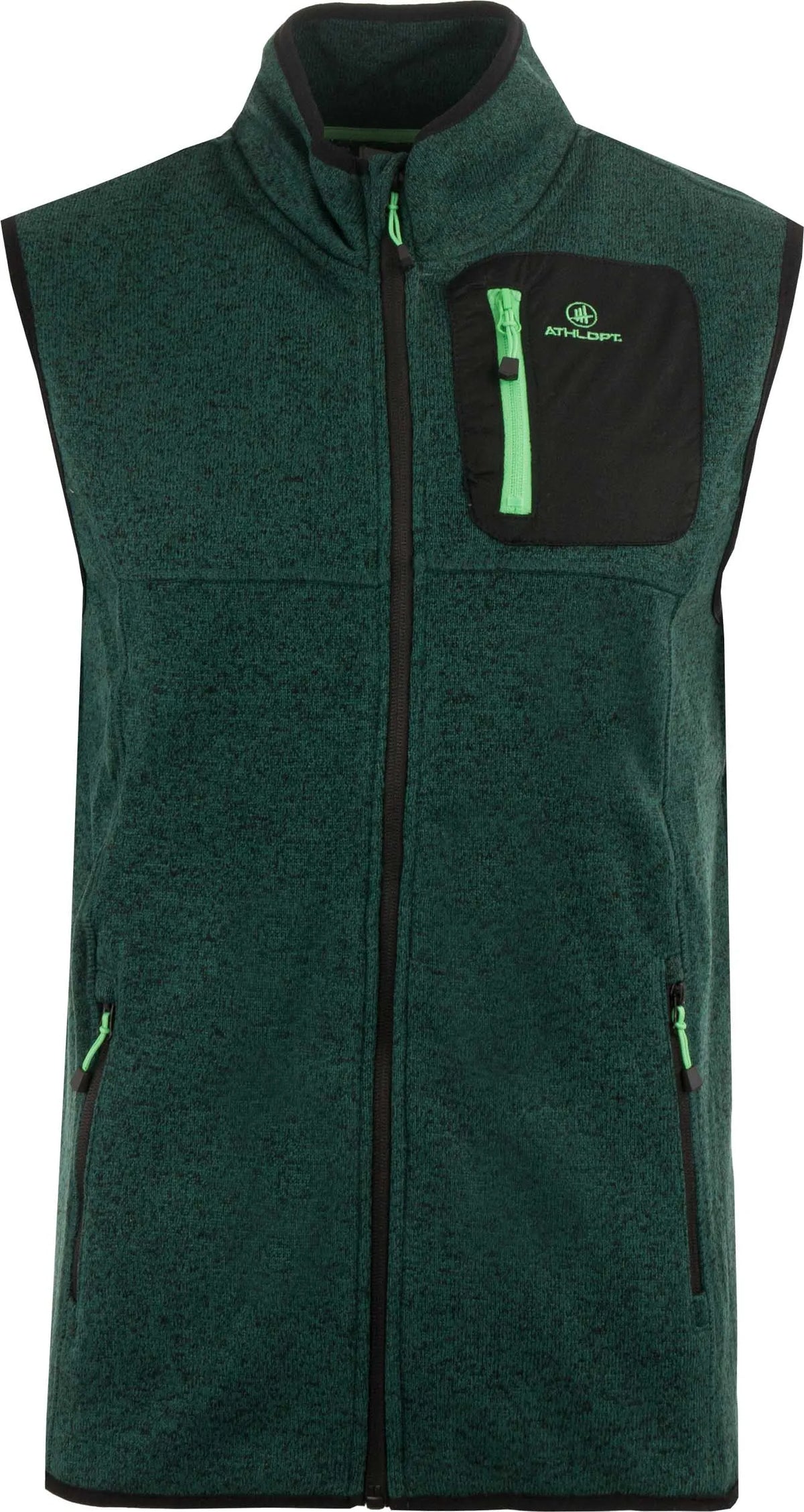 Gilet Uomo Atl. Dpt Zeno Verde Scuro