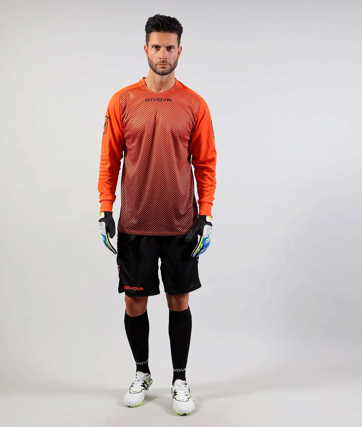 Shocraigh cúl báire givova manchester oráiste oráiste 2xl