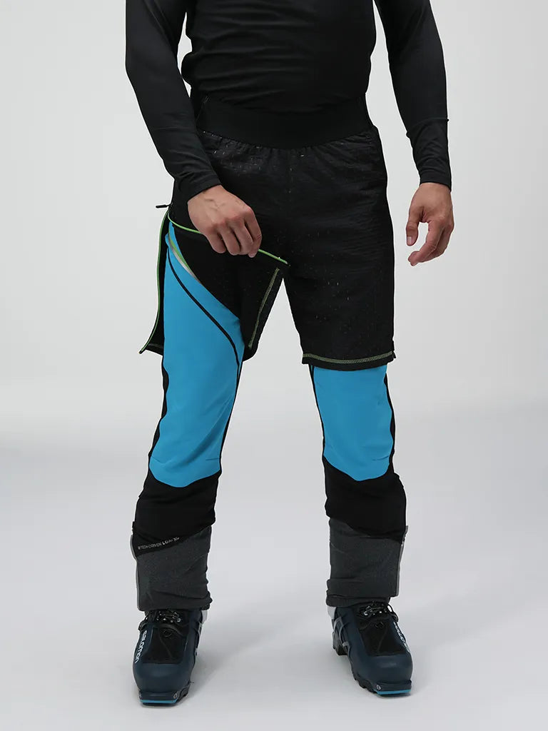 Pánske outdoorové šortky loap uxibor black m