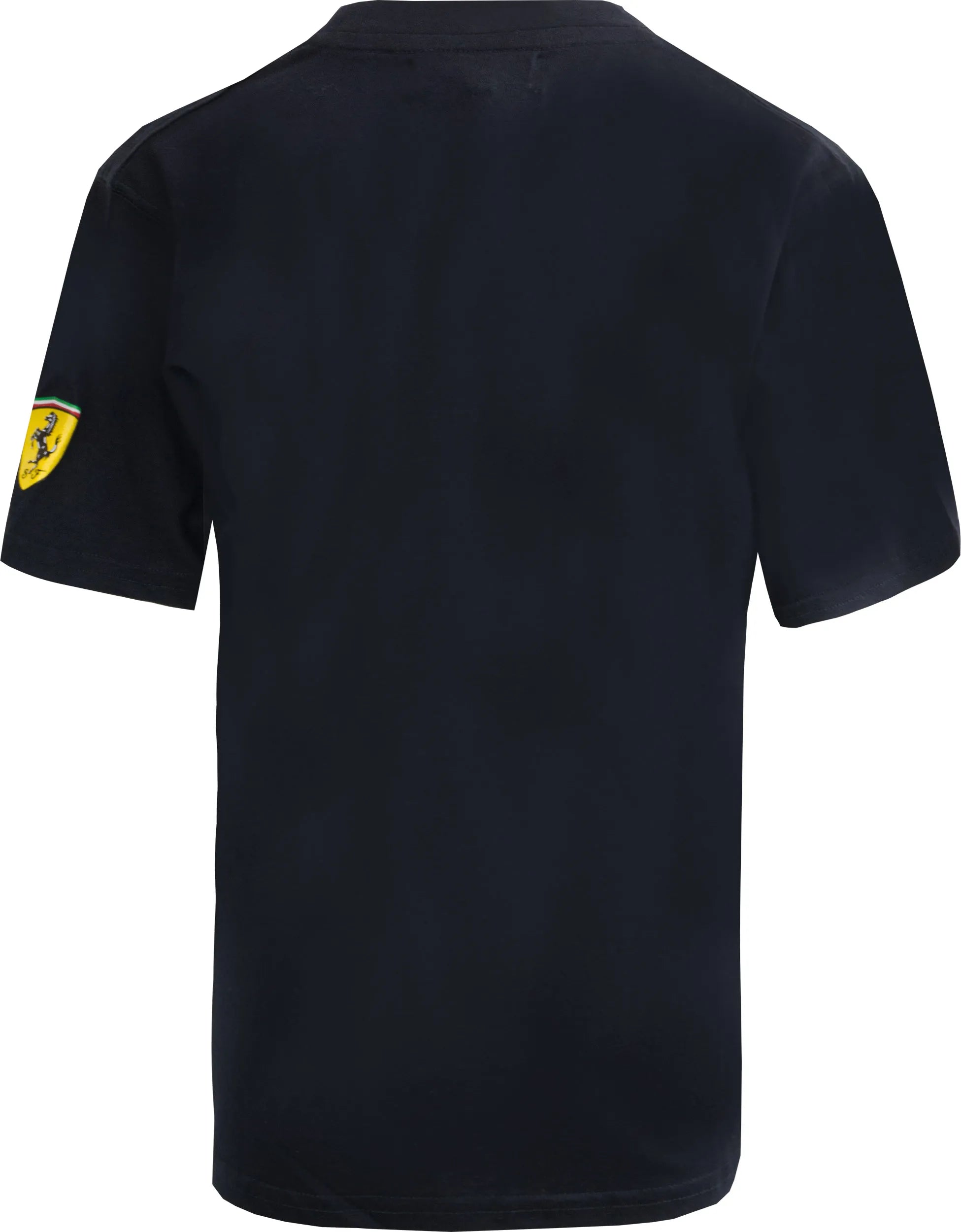 Camiseta infantil ferrrari jr sf prata camiseta azul 104