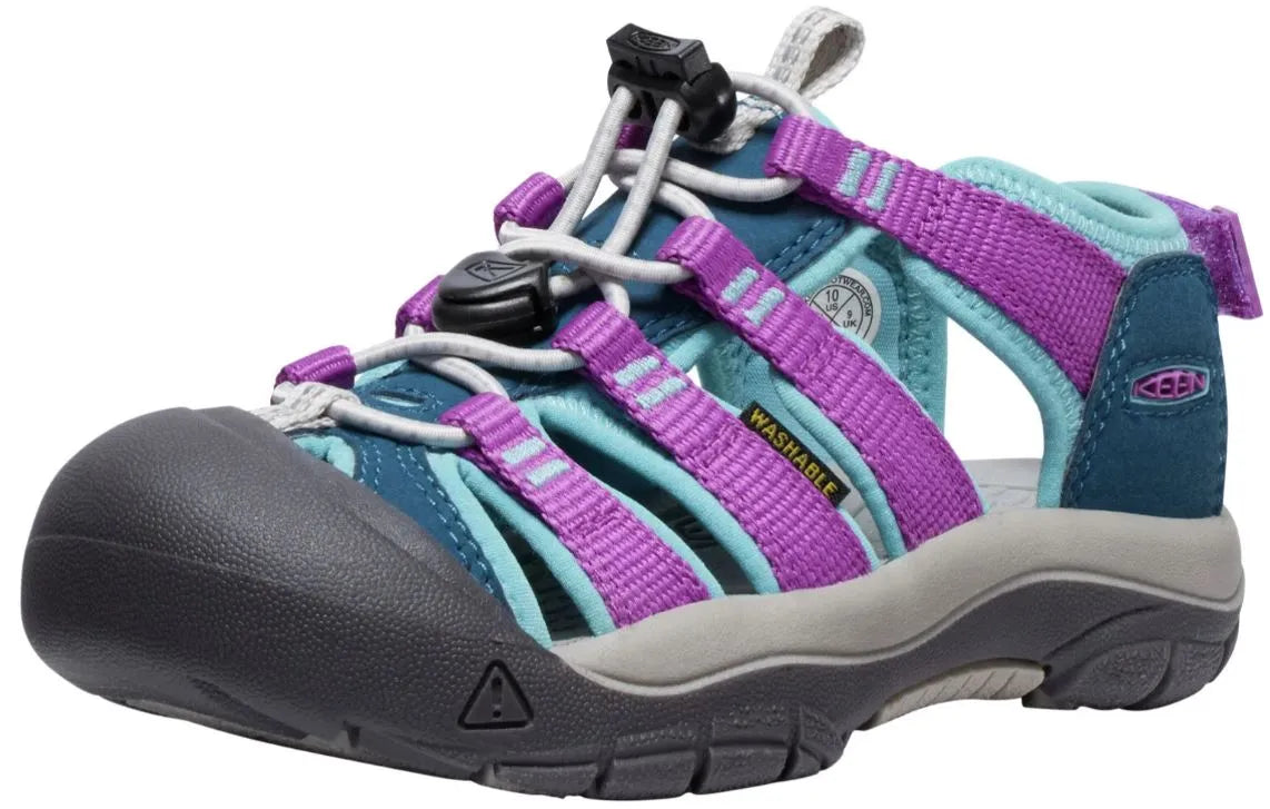 Keen jr newport boundless legion blue/willowherb purple 32-33
